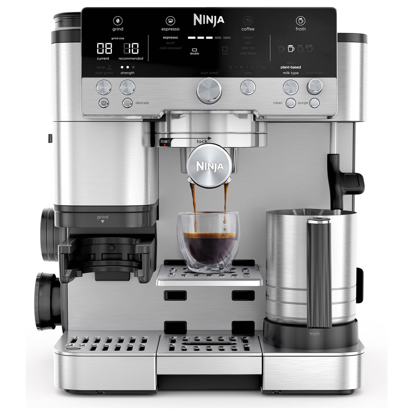 Ninja Luxe Cafe Premier Espresso Coffee Machine - ES601UK